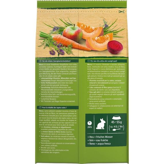 Корм для кроликов Vitakraft Premium Menu Vital, 1 кг | Зображення 2