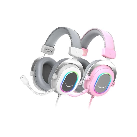 Навушники Fifine H6 RGB 7.1 Pink (H6P) | Зображення 3