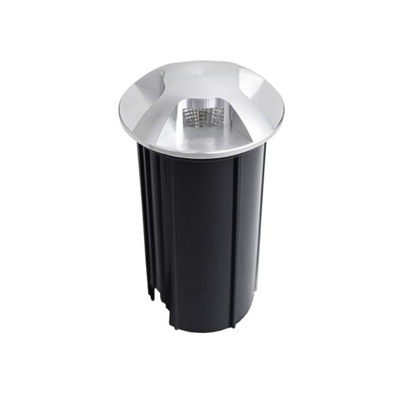 Светильник грунтовый врезной LED 2W CW IP54 SV (AL-625)