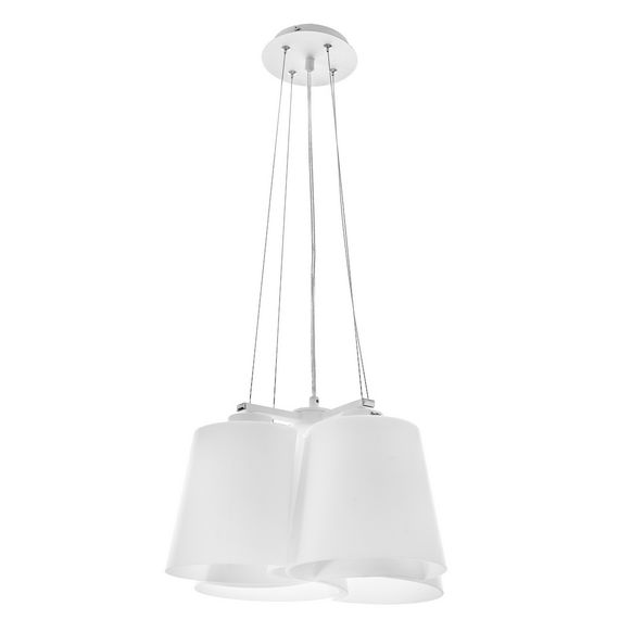 Люстра подвесная для кухни E27 60W WH (BR-01458S/4)