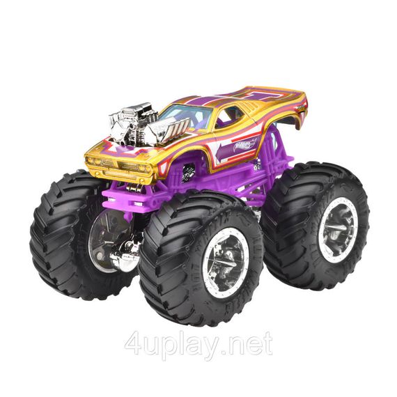 Подарунковий набір 2 монстр-траки Хот Вілс Оригінал Hot Wheels Monster Trucks Rodger Dodger vs Dodge Charger | Зображення 5
