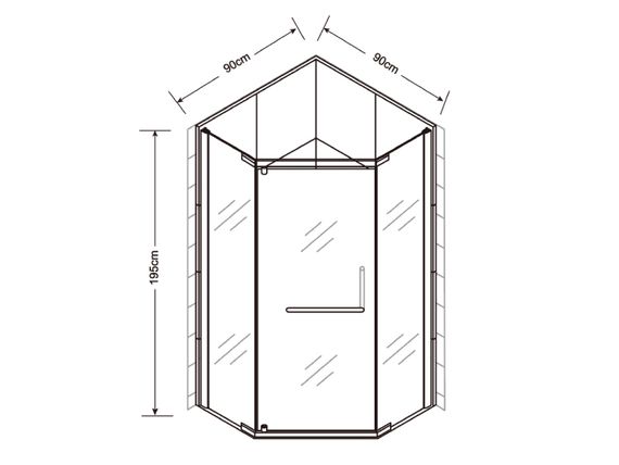 Душова кабіна ASIGNATURA Turia 39020409 | Зображення 1