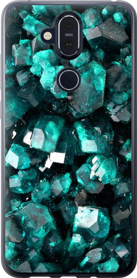 Чехол на Nokia 8.1 Кристаллы 2 "3674u-1620-17620"