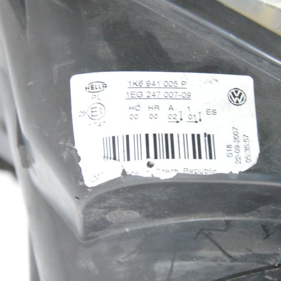 Фара ліва Volkswagen Golf V 2003-2009 Фара передня ліва Фольксваген Гольф 5 1K6941005P | Зображення 6