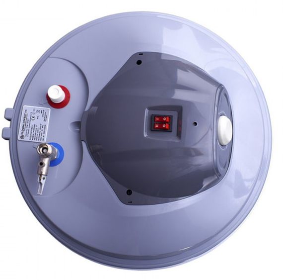 Водонагреватель Eldom EUREKA 120 л, 2,0 кВт, "сухой" ТЭН, вертикальный, цилиндрический, белый (WV12046D) | Зображення 1