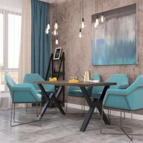 Стол обеденный Metall-Design Виннер 7501600800