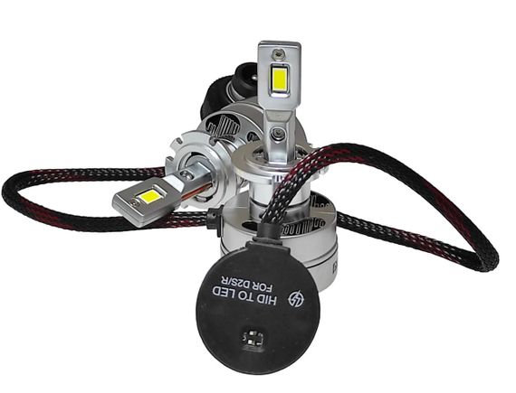Лампи світлодіодні Qline Performance D2S/D2R 90W Canbus 9000Lm 6000K (2шт) | Зображення 3
