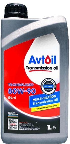 Трансмісійна олива Avtoil TransGuard 80w90 GL-4 1л