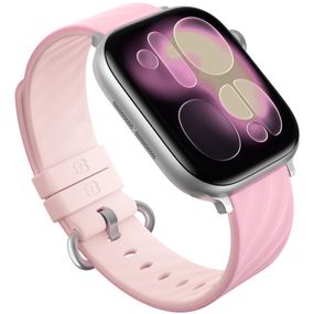 Ремінець BlueO Lollipop Silicone для Apple Watch 42(ser.1-3)/44/45/46/49mm Pink White