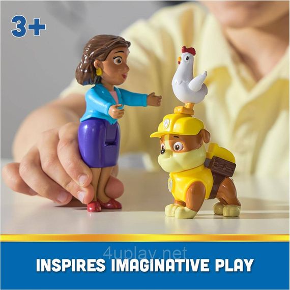 Щенячий патруль Набор игровых фигурок Крепыш, Мэр Гудвей и Ципалетта Оригинал Paw Patrol | Зображення 5