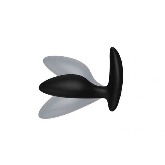 Анальна пробка з вібрацією We-Vibe Ditto+ Satin Black з пультом та керуванням з телефону Sex Aura | Зображення 5