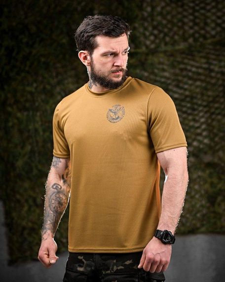 Тактична водовідвідна футболка Oblivion розвідка койот ДЛ7031 | Зображення 4