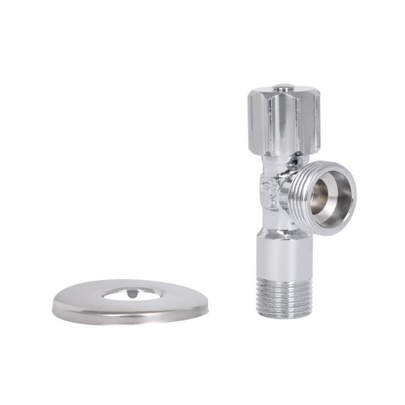 Кран кутовий Thermo Alliance Standart (ручка шестигранник) з вент.буксою 1/2"Н х 3/4"Н SF3441520 | Зображення 6