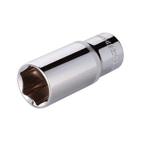 Головка шестигранна подовжена 1/2", 24 мм*78 мм, Хром-Ванадіум INTERTOOL ET-01241