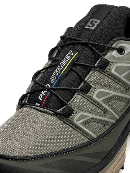 Кросівки чоловічі Salomon XT-6 Expanse Ltr GTX Khaki Black Beige  весна / осінь A4563 45 28,5 | Зображення 9