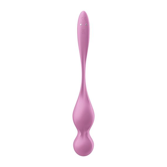 Вагінальні смарт-кульки з вібрацією Satisfyer Love Birds 1 Connect App Pink, 78 г | Зображення 2