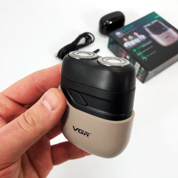 Электробритва VGR V-345. Цвет: бежевый | Зображення 9