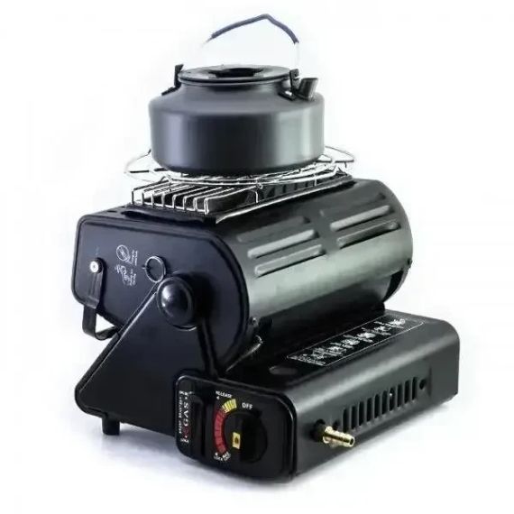 Нагрівач-плита газова Gas stove 2in1 heater з керамічним нагрівачем | Зображення 3