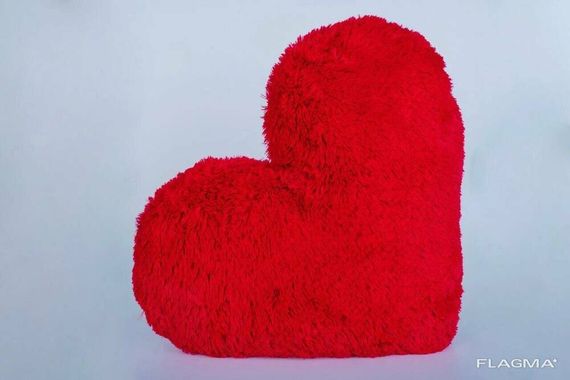Большая мягкая игрушка мишка с сердцем Yarokuz Билли 150 см Серый