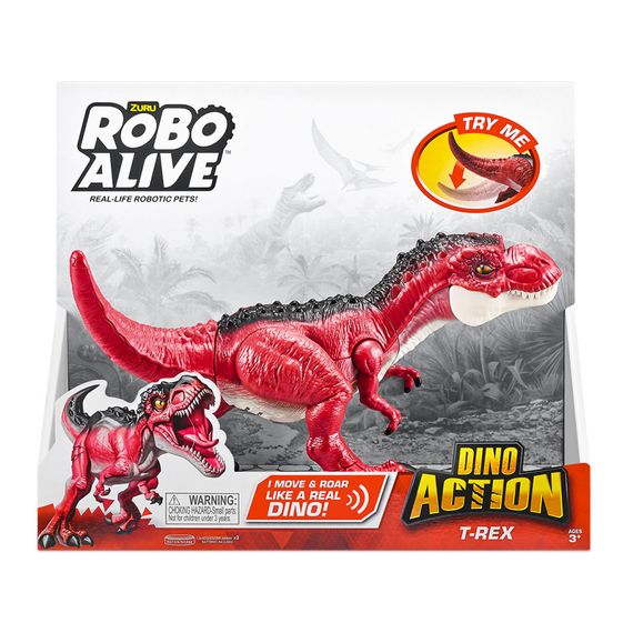 Інтерактивна іграшка Тиранозавр Pets & Robo Alive 7171 зі звуком | Зображення 3