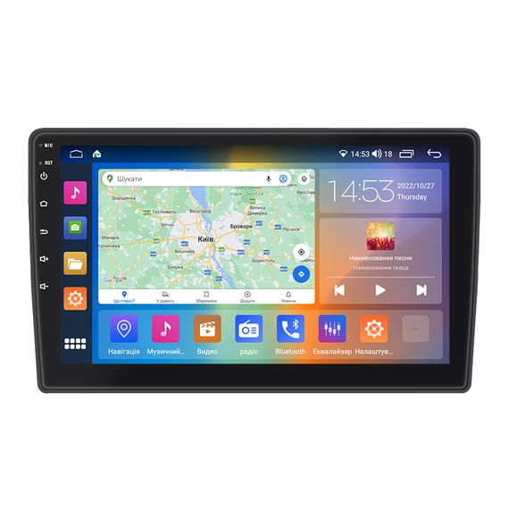 Штатна магнітола 9" Lesko для Ford C-MAX I Рестайлинг 2007-2010 2/32Gb CarPlay 4G Wi-Fi GPS Prime Форд