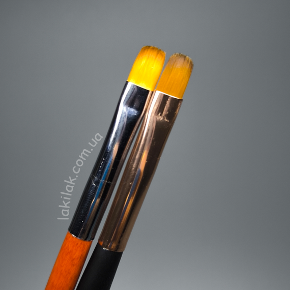 Овальний пензлик Master Professional №6 (ворс 8 мм) коричневий | Зображення 1