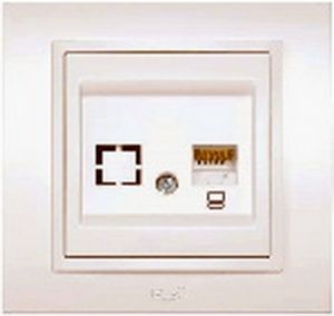 Розетка компьютерная ZENA 500010300229