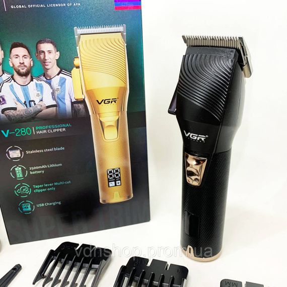 Відмінна машинка для стрижки волосся VGR V-280, Тример для стрижки волосся потужний ZG-31 | Зображення 3