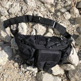 Нагрудная мужская сумка тактическая тканевая, Нагрудная сумка мужская тактическая тканевая ВСУ DK-11