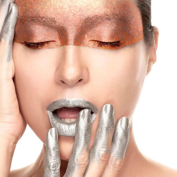 Кремовые тени-карандаш металлик Коричневые Stargazer Metallic Eye Shadow Pen Brown | Зображення 2