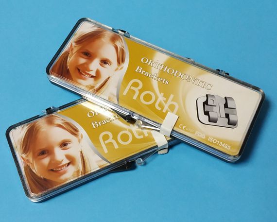 Металлические брекеты Gemini™. Roth Mini .022" w/h345, (нижняя челюсть: 10 шт.)