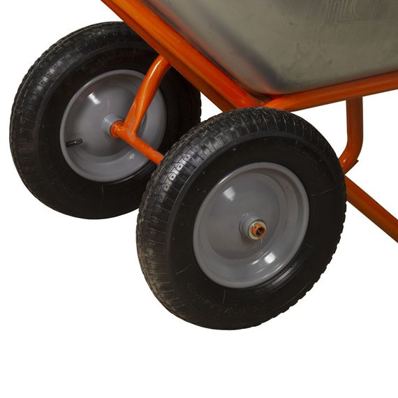 Тачка будівельна FLORA двоколісна 100 л 15" 5056714 | Зображення 1