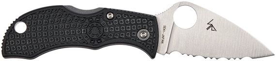 Чем Spyderco Manbug Lightweight Leaf Serrated | Зображення 4