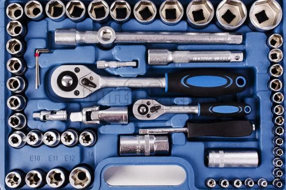 Набір ключів, набір інструментів MASTIFF на 108 предметів | Зображення 1