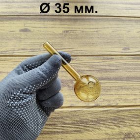 Стеклянная трубка Biglass Oil Yellow