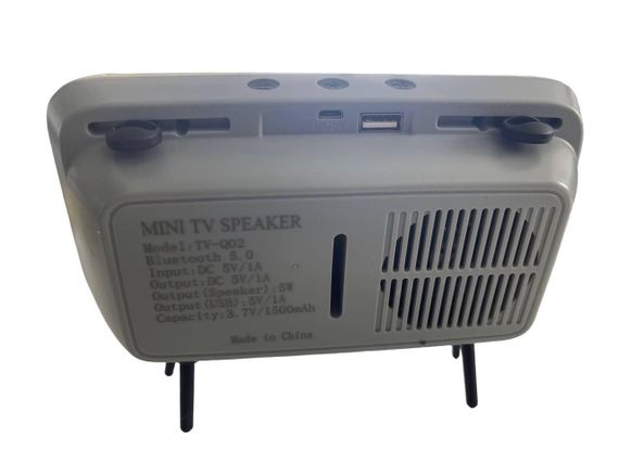 Bluetooth динамик «Retro TV» - Подставка для телефона с колонкой, Beige (Б/В) | Зображення 5