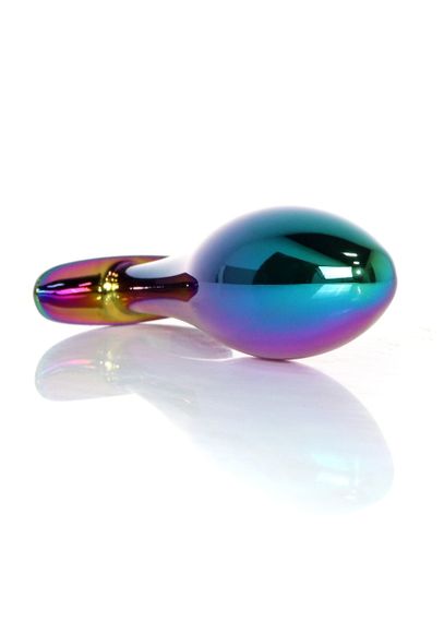 Анальная металлическая пробка Plug-Jewellery Multicolour PLUG- Clear L sexstyle | Зображення 6
