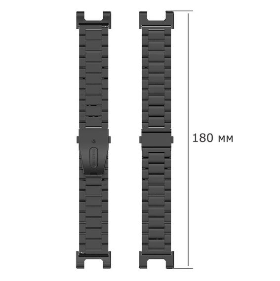 Металевий ремінець Primolux для смарт-годинника Xiaomi Amazfit T-Rex (A1918/A1919) / Amazfit T-Rex Pro - Black | Зображення 4