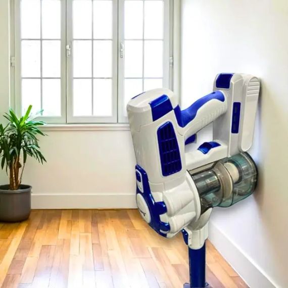 Современный беспроводной пылесос с подсветкой Rainberg RB-2301 Мощный аккумуляторный пылесос без мешка | Зображення 3