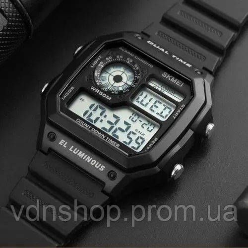 Спортивні наручні годинники SKMEI, Оригінальні чоловічі годинники для кемпінгу та відпочинку HR-43 | Зображення 8