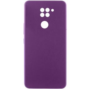 Чехол Silicone Cover Lakshmi Full Camera (AAA) для Xiaomi Redmi Note 9 / Redmi 10X Full camera, М'ятний/Mint