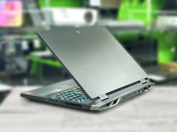 Игровой ноутбук Acer Predator Helios 300 PH315-55 / 15.6" (3840x2160) OLED / Intel Core i9-12900H (14 (20) ядер по 2.5 - 5.0 GHz) / 16 GB DDR5 / 1000 GB SSD M.2 / nVidia GeForce RTX 3080, 8 GB GDDR6, 256-bit / WebCam / Win 11 Home б/у | Зображення 5