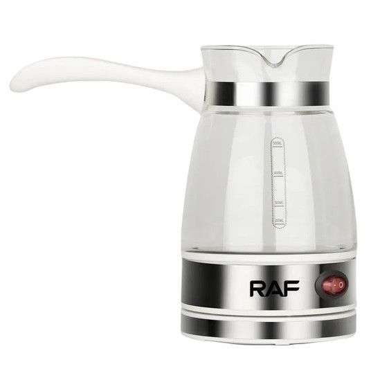 Турка для приготовлени кофе RAF R.125 500мл 600 Вт, Электротурка для кофе, Турка для MO-935 заварного кофе | Зображення 2