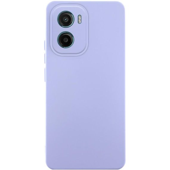 Чохол Silicone Cover Ummi Lakshmi Full Camera (AA) для Motorola Moto G05 / E15 4G Бузковий / Dasheen