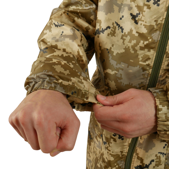 Плащ-дощовик з запаяними швами Kiborg піксель L | Зображення 5