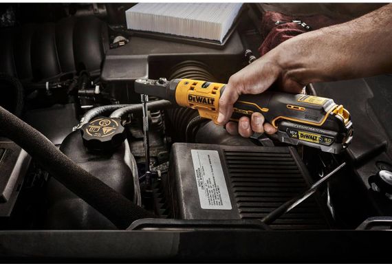 Гайковерт кутовий - тріскач акумуляторний безщітковий 75Нм DeWALT DCF500N | Зображення 5