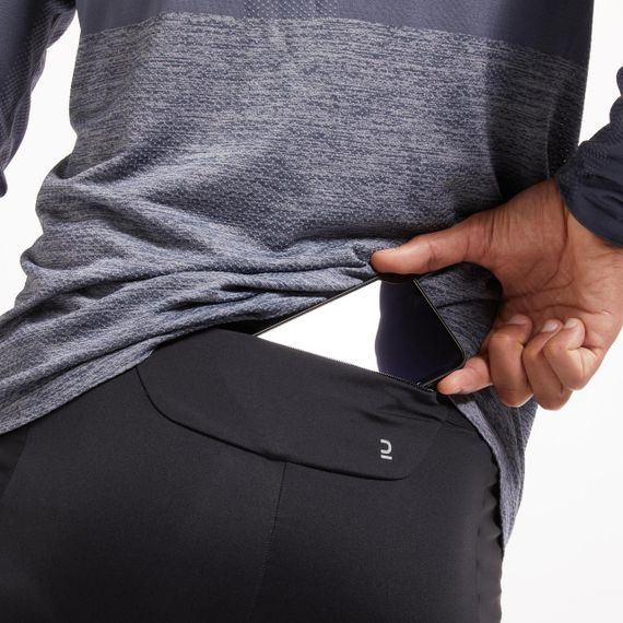 Тайтси чоловічі 500 для бігу чорні - XL / W37 L34 | Зображення 2