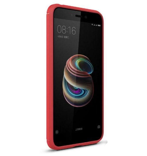 Чехол Primo Carbon Fiber Series для Xiaomi Redmi 5A - Red | Зображення 1