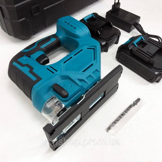 Акумуляторний безщітковий лобзик 24V з 2 АКБ у пластиковому кейсі з регулюванням швидкості та кута нахилу JO-93 | Зображення 1