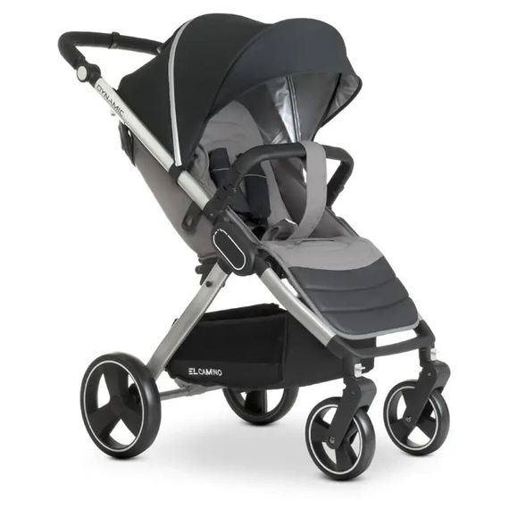 Коляска прогулочная El Camino Dynamic V2 ME-1053-Onyx темно-серая